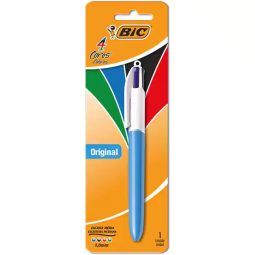 Caneta Esferográfica Retrátil BIC 4 Cores Clássicas,1.0mm 1 UN
