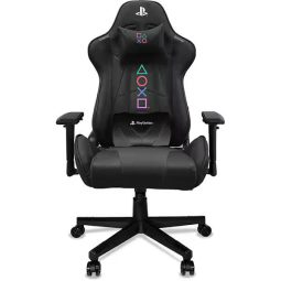 Cadeira Gamer PlayStation, com encosto inclinável