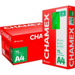 Papel Sulfite Chamex A4, 75g, 210mmx297mm, Caixa